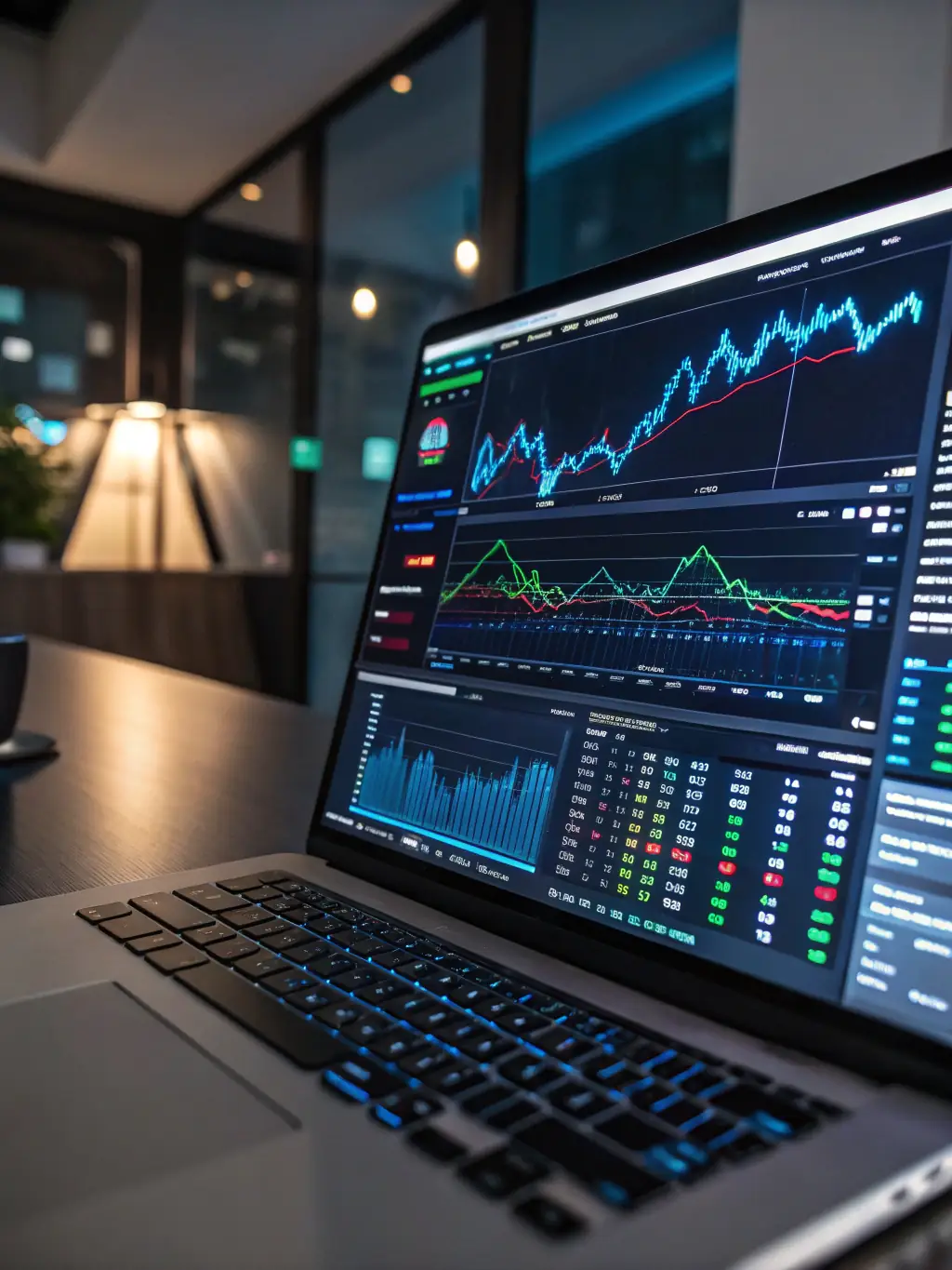 A dynamic image of a social media dashboard displaying real-time analytics and engagement metrics, illustrating Beellions' expertise in social media management.